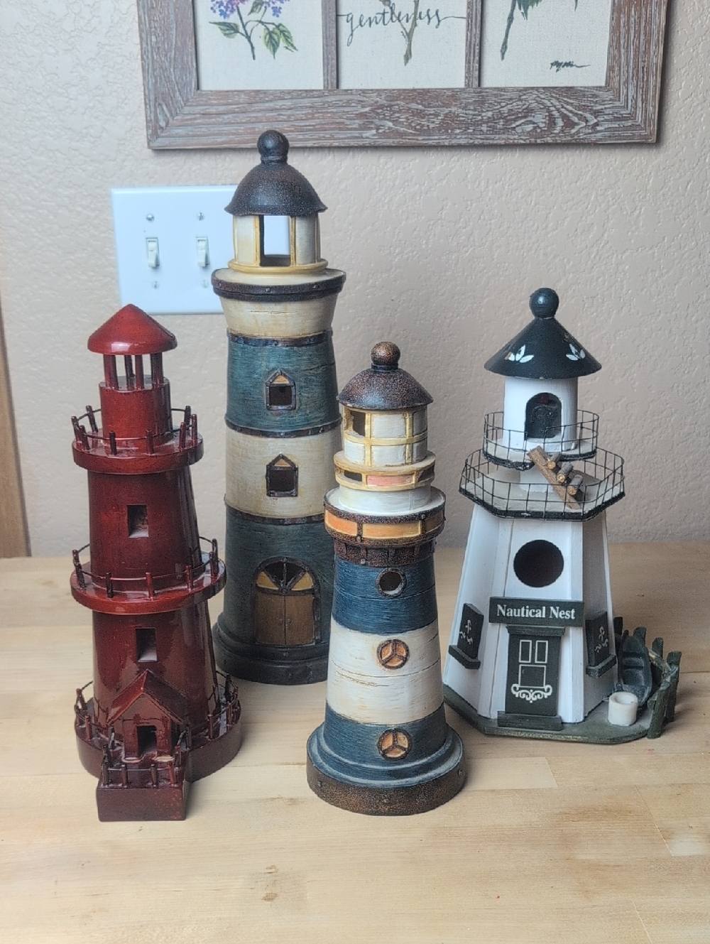Nautical  Decorative Lighthouse Set